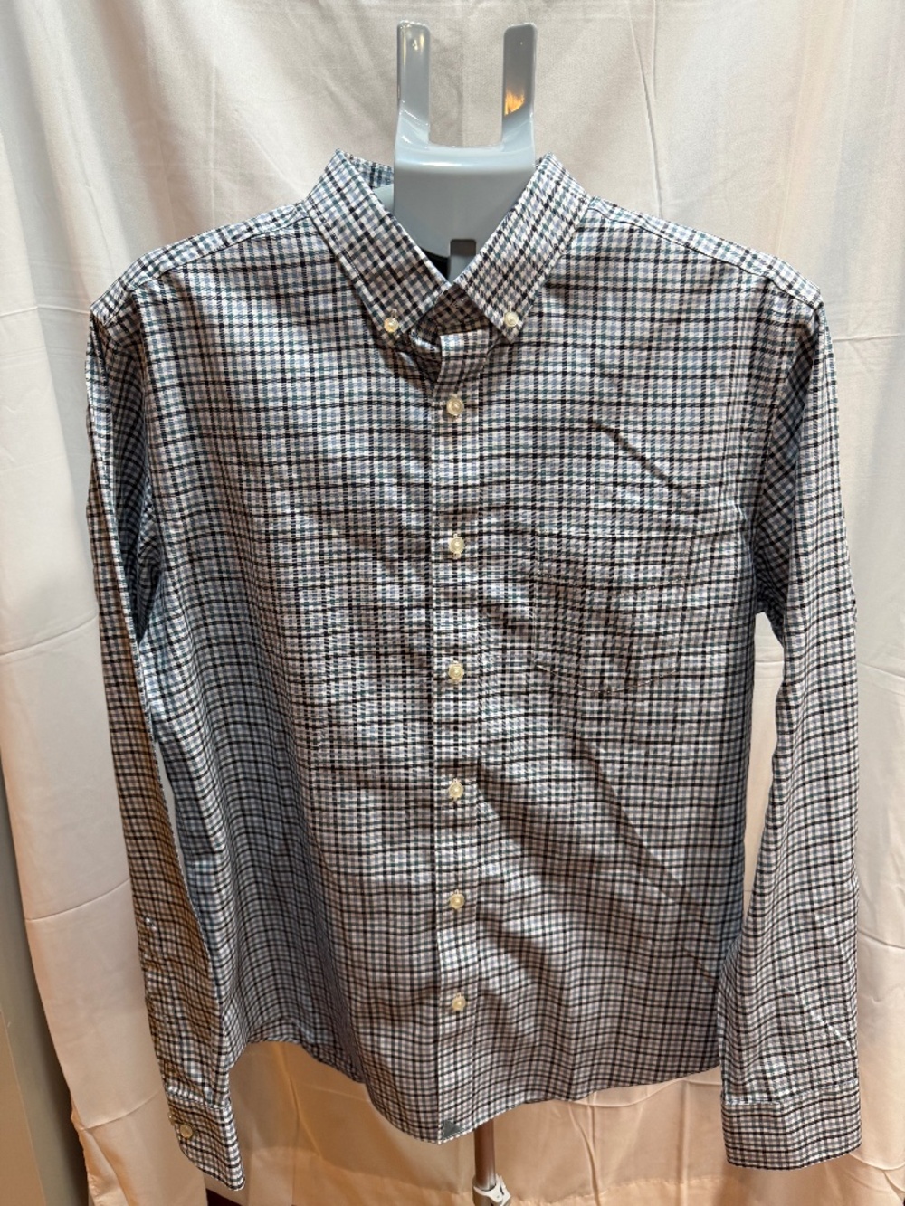 UNTUCKit Mens Plaid Button Down Shirt Size Large NWOT Excellent Condition